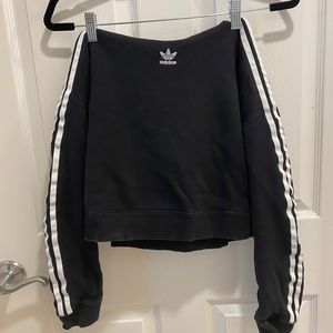 Cropped adidas hoodie